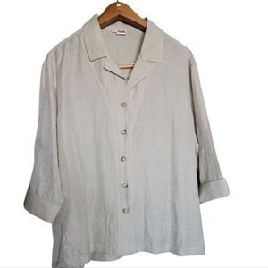 Tianello oversized buttoned shirt size small